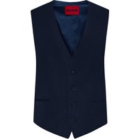 HUGO Anzugweste aus einer Wollmischung, Slim Fit in 90 von HUGO