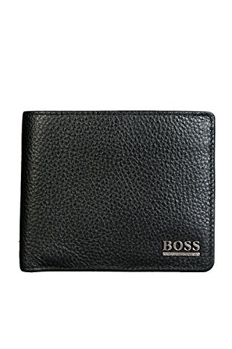 HUGO BOSS Herren Geldbörse Monist Black, BxHxT 12 x 9,5 x 1 cm von HUGO