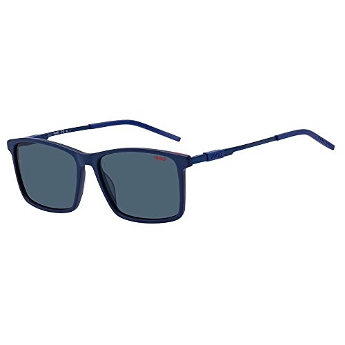 HUGO BOSS Unisex Hg 1099/s Sunglasses, FLL/KU Matte Blue, 56 von HUGO