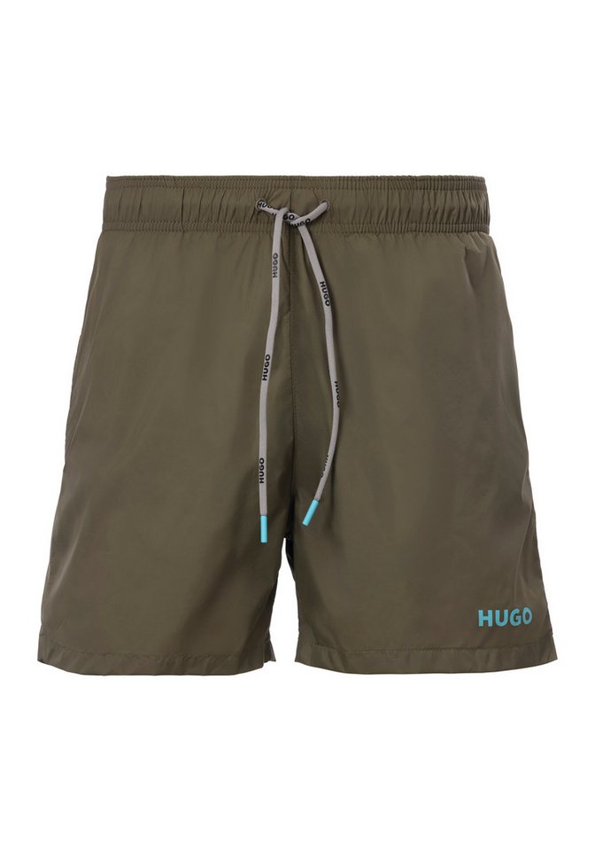 HUGO Badepants mit Logo-Kordelzug von HUGO