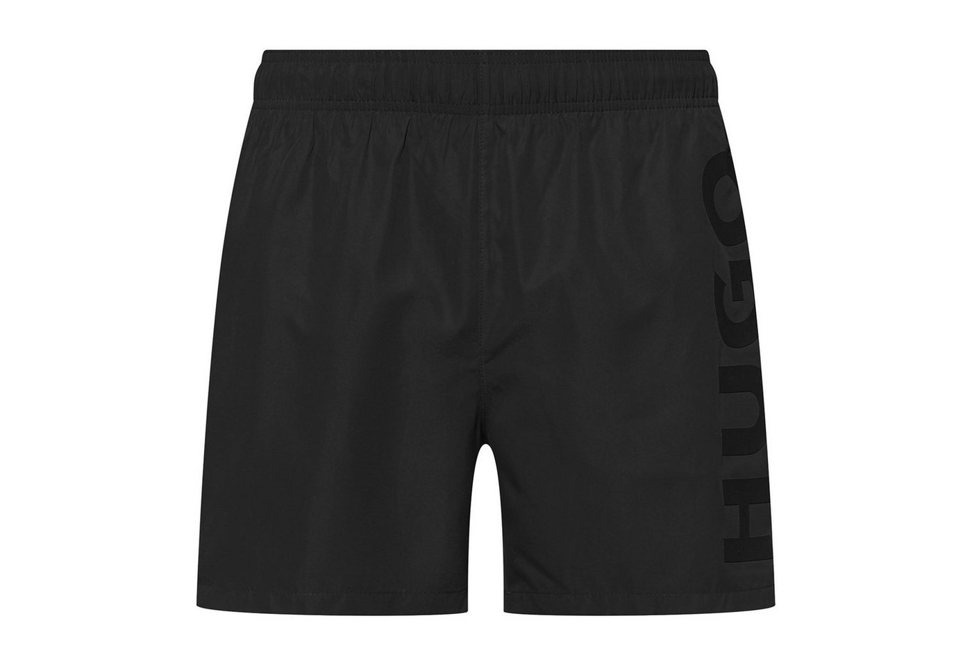 HUGO Badeshorts ABAS mit großem Markenschriftzug auf dem linken Bein von HUGO