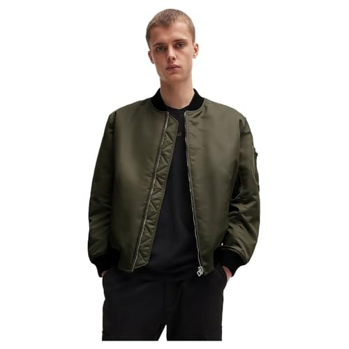 HUGO Balam Jacket Dark Beige257 Size L von HUGO