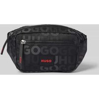 HUGO Bauchtasche mit Label-Badge Modell 'Ethon 2.0' in Black, Größe One Size von HUGO