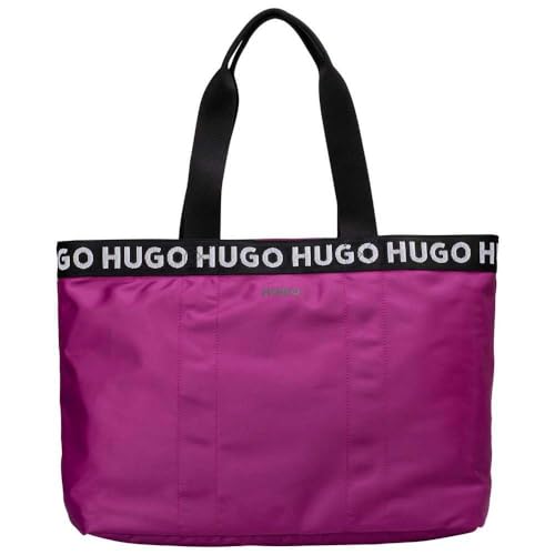 HUGO Becky Tote Damen Tote Bag, Medium Pink661 von HUGO