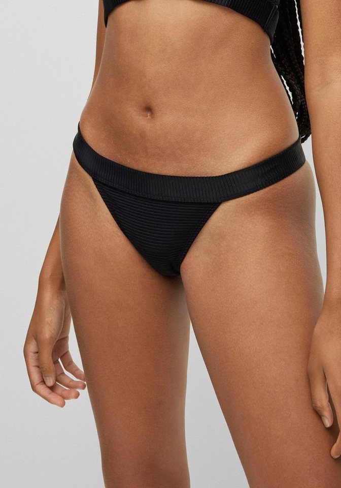 HUGO Bikini-Hose aus Rippstruktur von HUGO