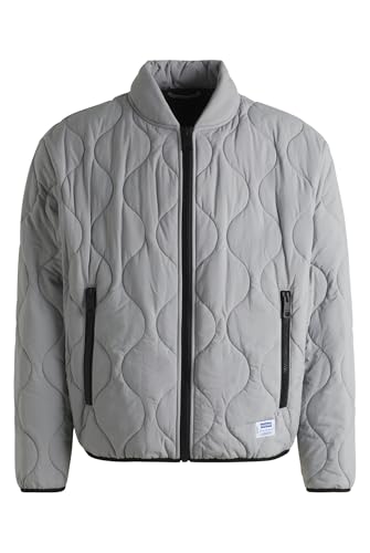 HUGO Boho2421 OUTERWEAR JACKET, Open Grey, L von HUGO