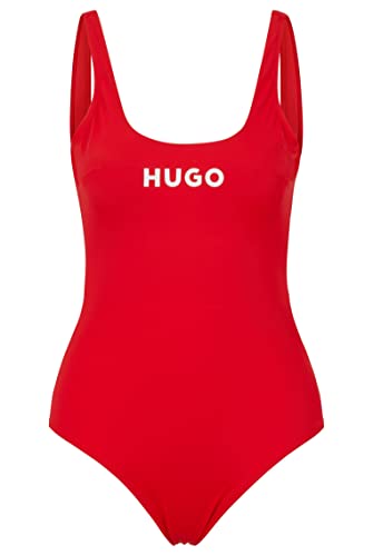 HUGO Boss Damen Pure Swimsuit, Open Pink693, M EU von HUGO