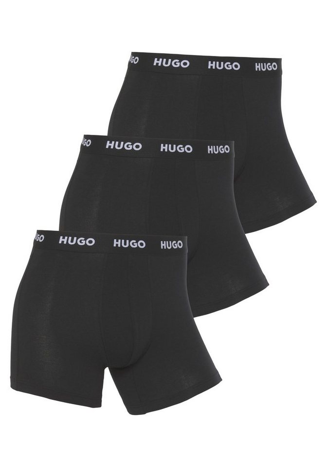 HUGO Boxer BOXERBR TRIPLET PACK (3-St) mit HUGO Logo-Elastikbund von HUGO