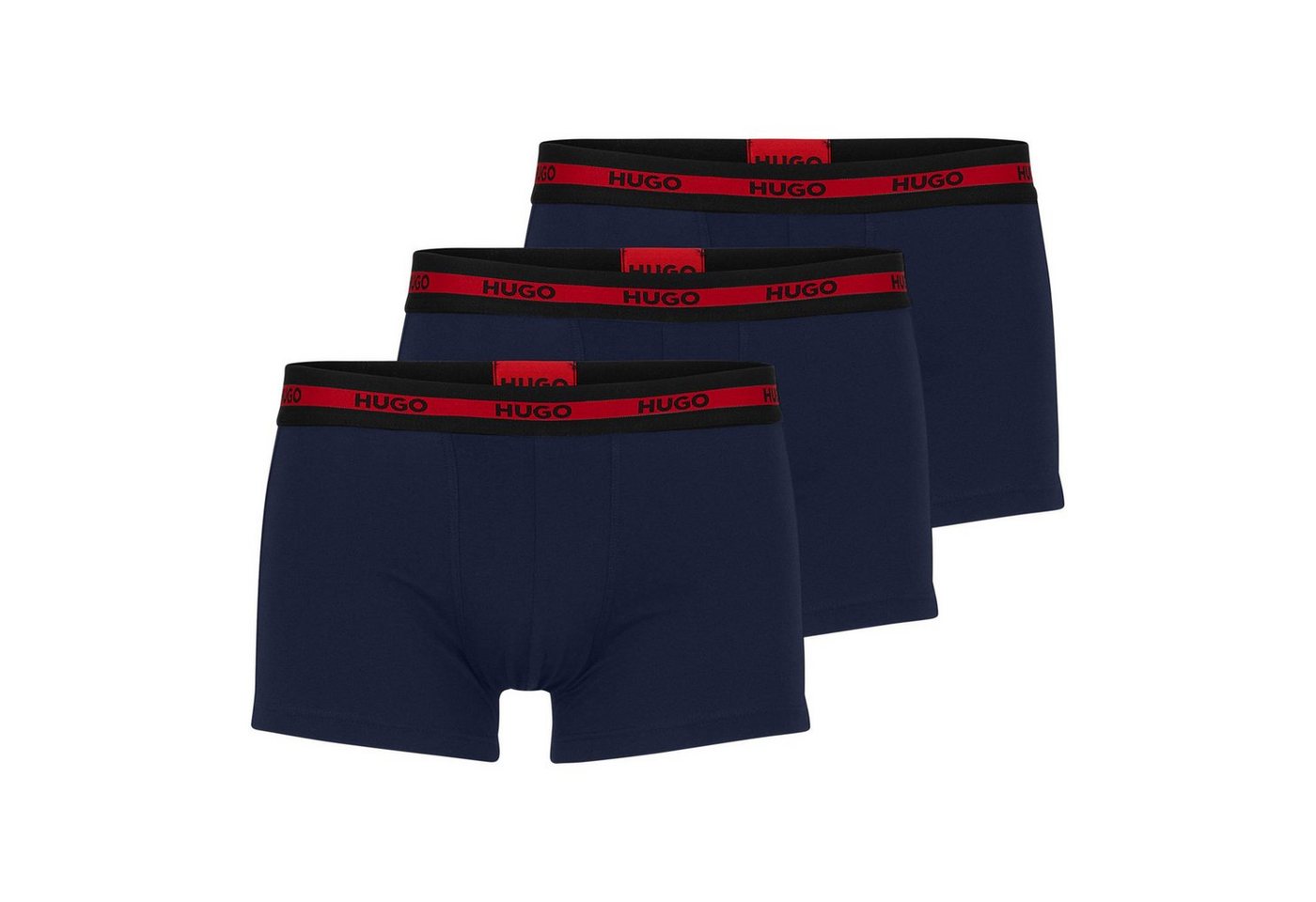 HUGO Boxer Herren Boxershorts, 3er Pack - TRUNK TRIPLET von HUGO