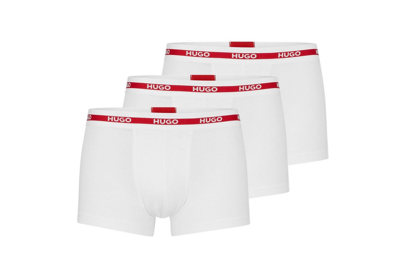 HUGO Boxer Herren Boxershorts, 3er Pack - TRUNK TRIPLET von HUGO