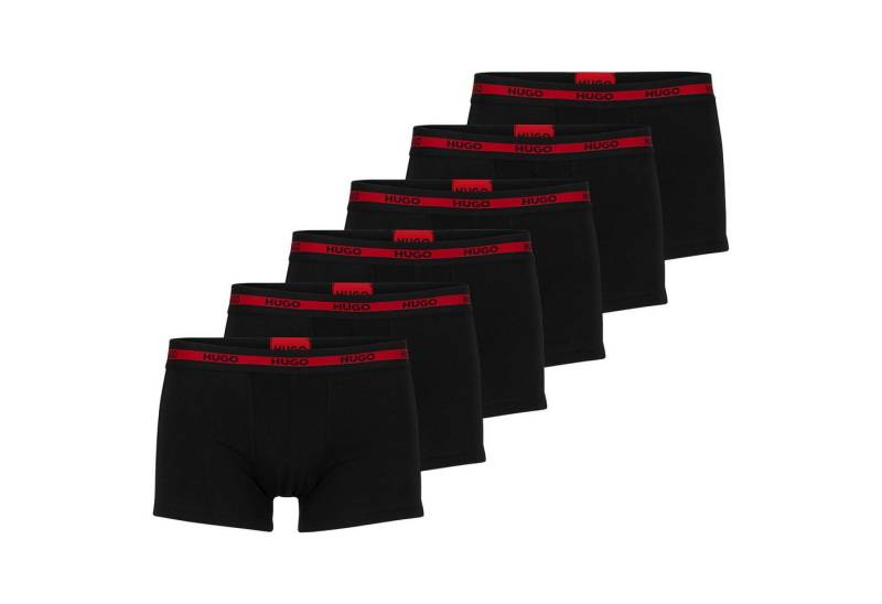 HUGO Boxer Herren Boxershort 6er Pack Baumwolle (Packung, 6er Pack) von HUGO