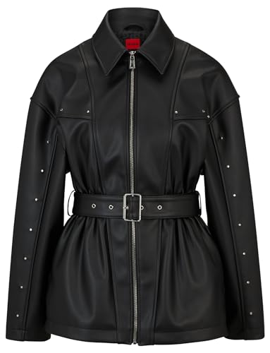 HUGO Damen Ajule-1 Jacket, Black1, 38 EU HUGO Damen Ajule-1 Jacket, Black1, 38 EU von HUGO