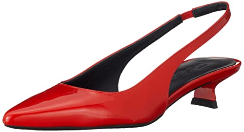 HUGO Damen Alexis 35p SLINGBACK, Bright Red621, 38.5 EU (UK 5.5) von HUGO