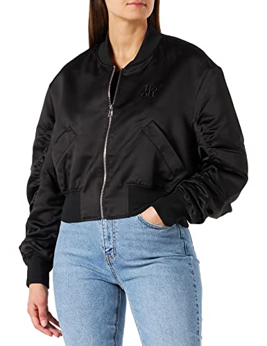 HUGO Damen Asunati-1 Jacket Flat Packed, Black1, 46 EU von HUGO