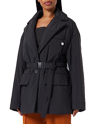 HUGO Damen Aulara-1 Jacket, Black1, 40 EU von HUGO