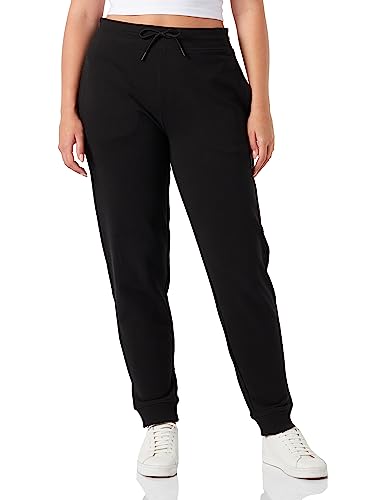 HUGO Damen Black Jersey Trousers, Schwarz, M EU von HUGO