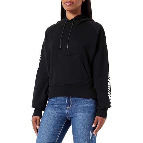 HUGO Damen Damatala Sweatshirt, Black1, S EU von HUGO