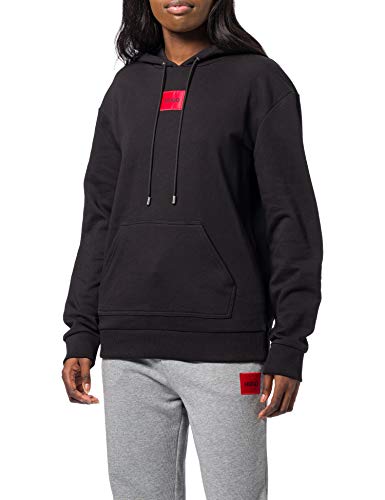 HUGO Damen Dasara_redlabel Kapuzenpullover, Black1, L EU von HUGO