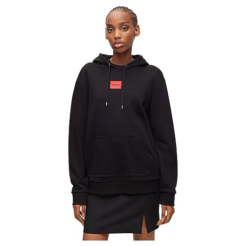 HUGO Damen Dasara_redlabel Kapuzenpullover, Black1, M EU von HUGO