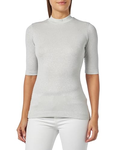 HUGO Damen Dasiri_1 Jersey Top, Open White110, M EU von HUGO