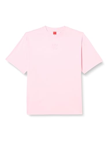 HUGO Damen Drisela_2 T Shirt, Light/Pastel Pink689, S EU von HUGO