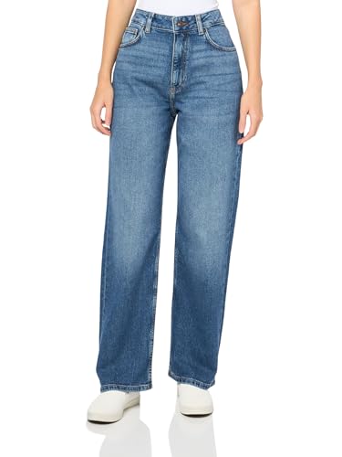 HUGO Damen Elyah Straight Leg Jeans, Lebendiges Himmelblau, 28 von HUGO