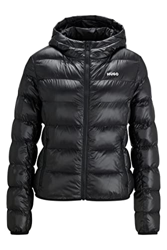 HUGO Damen Famara-1 Jacke, Black1, M EU von HUGO