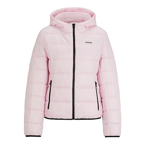 HUGO Damen Famara-1 Outerwear Jacket, Light/Pastel Pink689, L EU von HUGO