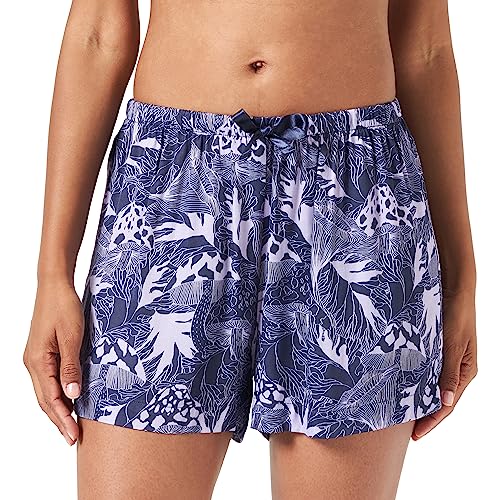 HUGO Damen Fantasia_shorts Pyjama Short, Open Purple, L EU von HUGO