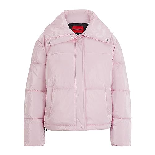 HUGO Damen Fary-1 Outerwear Jacket, Light/Pastel Pink689, S EU von HUGO