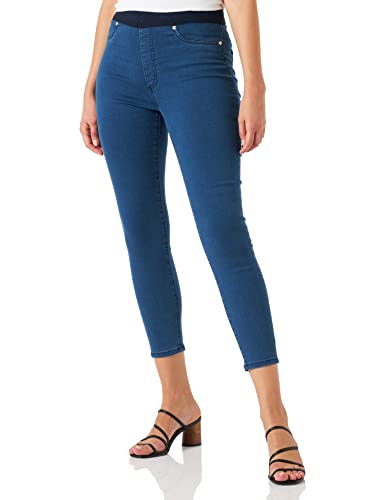 HUGO Damen Ganeva Jeans, Bright Blue430, 27W / 32L EU von HUGO