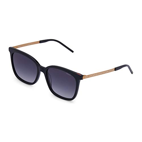 HUGO Damen HG 1080/S Sonnenbrille, Schwarz, 55 von HUGO