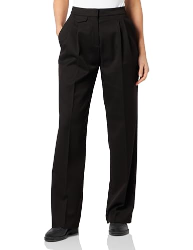 HUGO Damen Helepher Trousers, Black1, 34 EU von HUGO