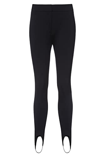 HUGO Damen Hereda Slim-Fit Hose aus Super-Stretch-Material Schwarz 36 von HUGO