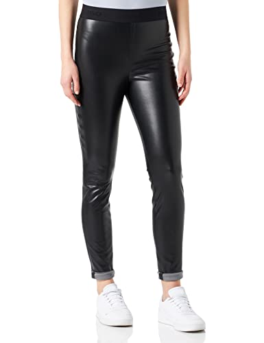 HUGO Damen Honati-3 Hose, Black1, 40 EU von HUGO