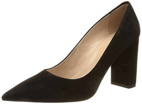 HUGO Damen INES Chunky Pump85-S Pump, Black1, 37 EU von HUGO