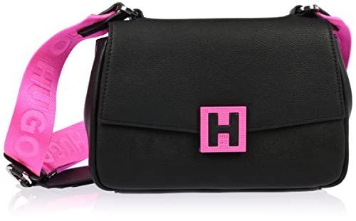 HUGO Jodie Crossbody-FL Damen Shoulder Bag, Black3 von HUGO
