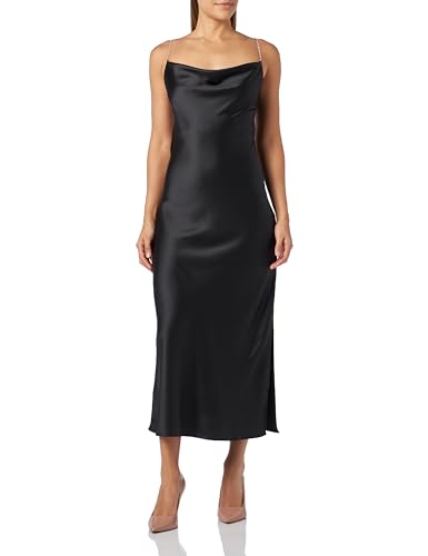 HUGO Damen Kapartu-1 Shift Dress Flat, Black1, 40 EU von HUGO