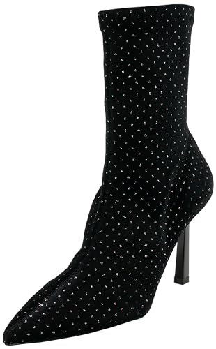 HUGO Damen Katniss_bootie90_vls Boot, Schwarz, 39 EU von HUGO