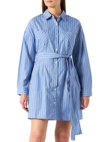 HUGO Damen Kelenn Dress, Medium Blue425, 40 EU von HUGO