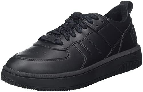 HUGO Damen Kilian_Tenn_FLW Sneakers Black1 35 von HUGO