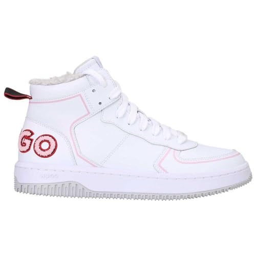 HUGO Damen Kilian_hito_TDLG Sneaker, Weiß, 39 EU von HUGO