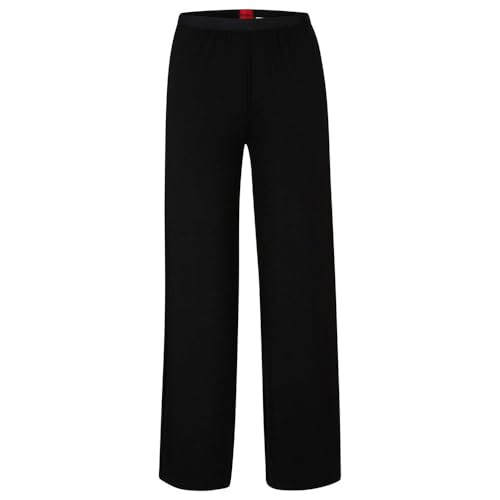 HUGO Damen Lite_Pants Loungewear Pant, Black1, XS EU von HUGO