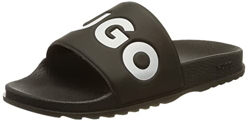 HUGO Damen Match_it_slid_rblg SLIDE, Black1, 35 EU von HUGO