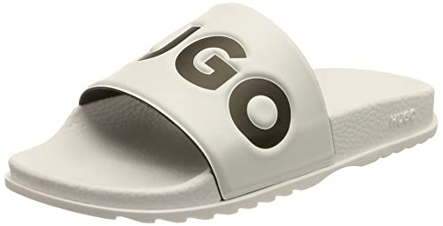 HUGO Damen Match_it_slid_rblg SLIDE, White100, 35 EU von HUGO