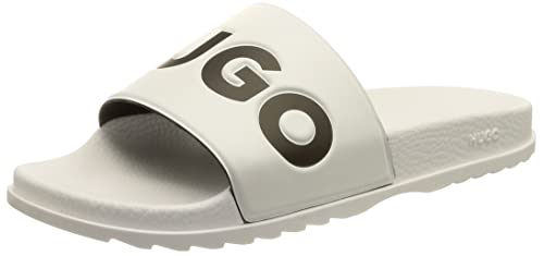 HUGO Damen Match_it_slid_rblg SLIDE, White100, 36 EU von HUGO