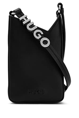 HUGO Mel Phone Hold. R. Damen Phone Holder, Black1 von HUGO