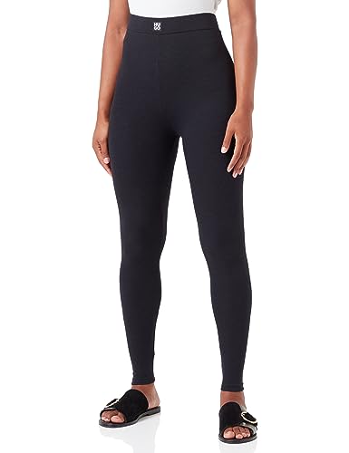 HUGO Damen Naiani_leggings Nightwear Leggings, Schwarz, L EU von HUGO