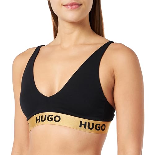 HUGO Damen Padd.Sporty Triangle, Black3, L EU von HUGO