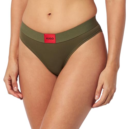 HUGO Damen Red Label Brief, Dark Green305,L von HUGO